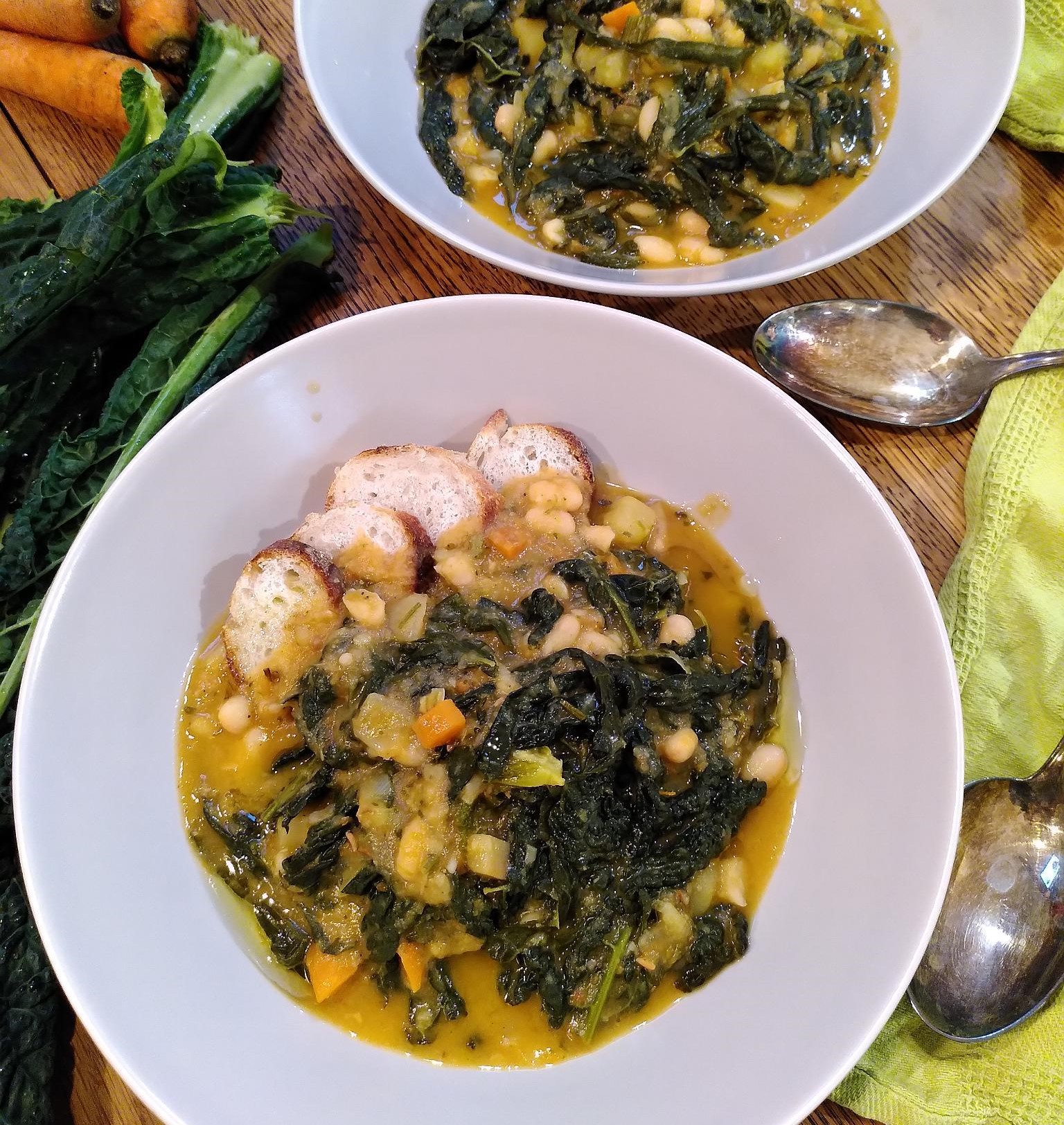 Du betrachtest gerade Ribollita mit Schwarzkohl