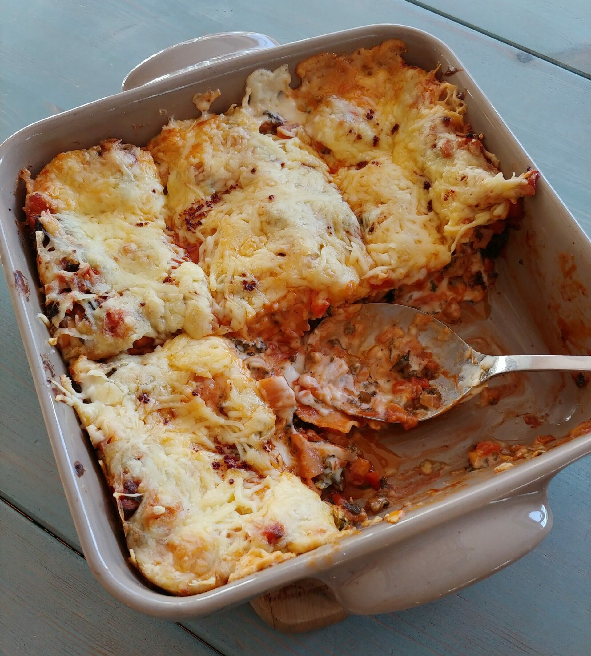 You are currently viewing Winterlasagne mit Grünkohl